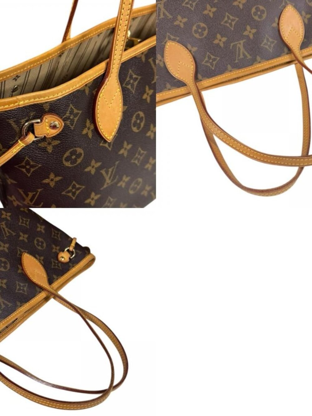 Louis Vuitton Neverfull PM Monogram Tote Canvas Brown - Picture 10 of 10